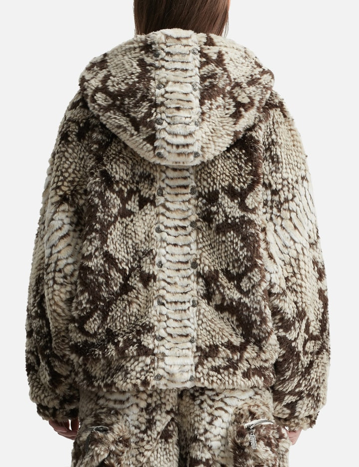 Snakes Jacket 2.0 Faux Fur Jacket with Hood