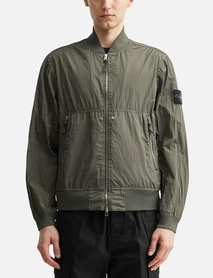 Nylon Metal Bomber Jacket