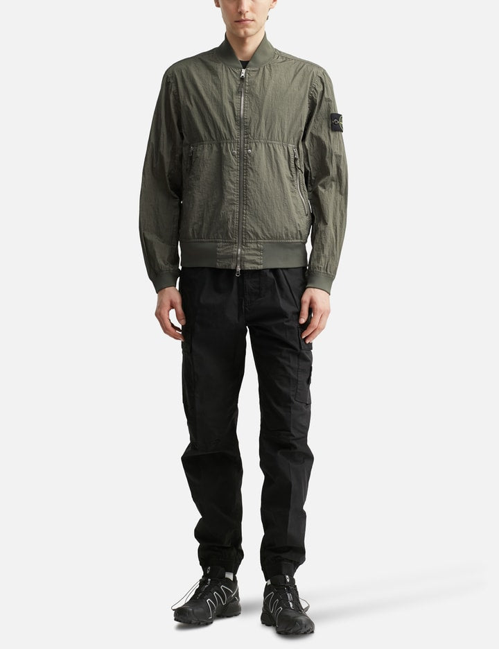 Nylon Metal Bomber Jacket
