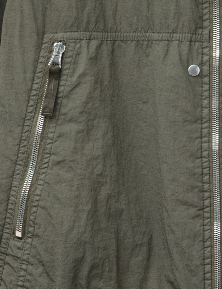 Nylon Metal Bomber Jacket