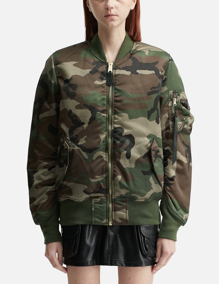 MA-1 Base Flight Bomber Jacket Camo