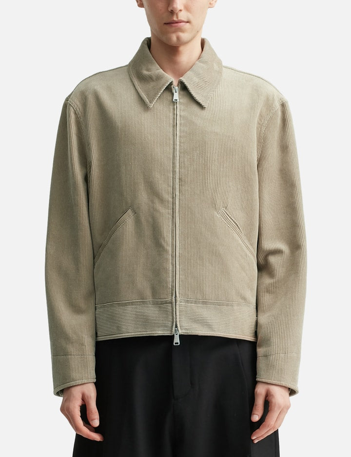 Corduroy Zip-up Jacket