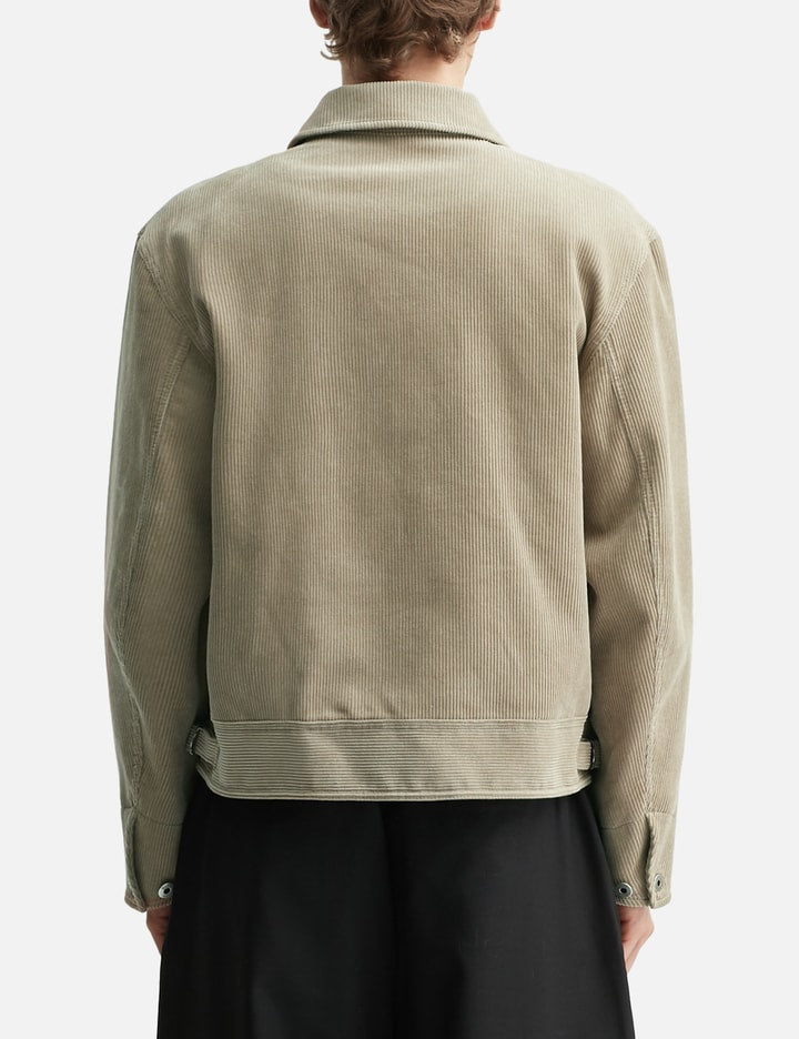 Corduroy Zip-up Jacket