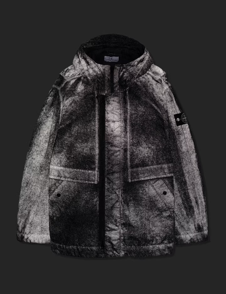 Dense Nylon-TC Hand Sprayed Reflective Jacket