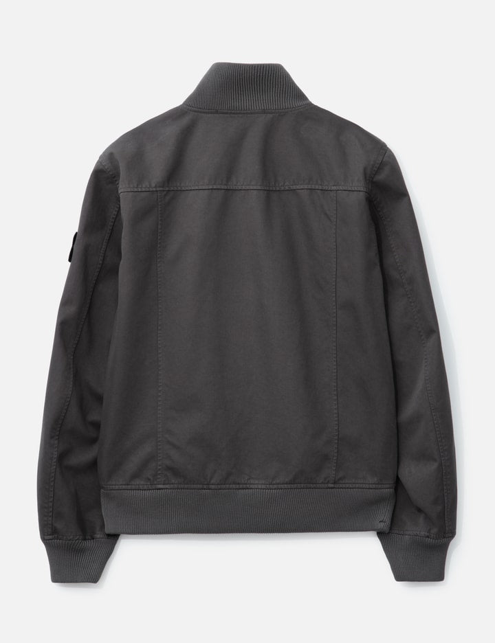 Satin Cotton Bomber Jacket