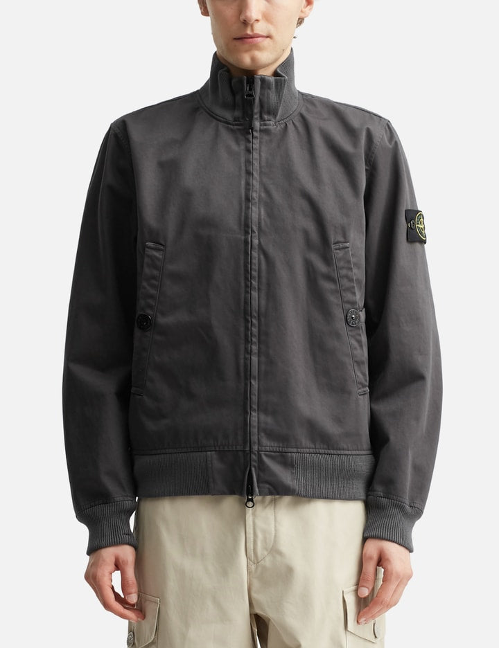 Satin Cotton Bomber Jacket