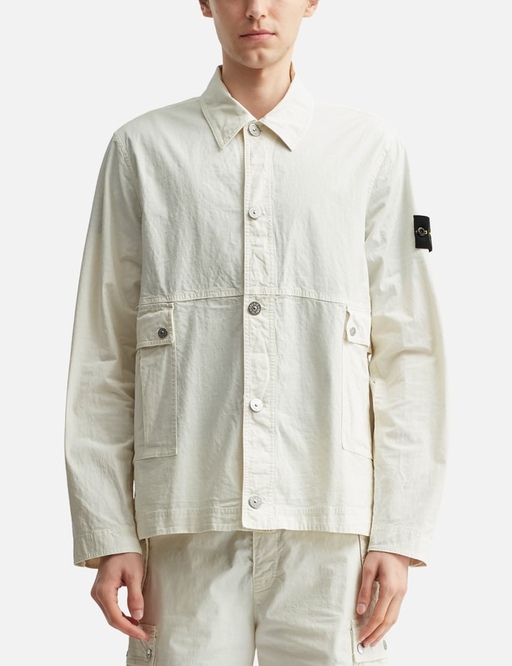 Stretch Ripstop Cotton Overshirt