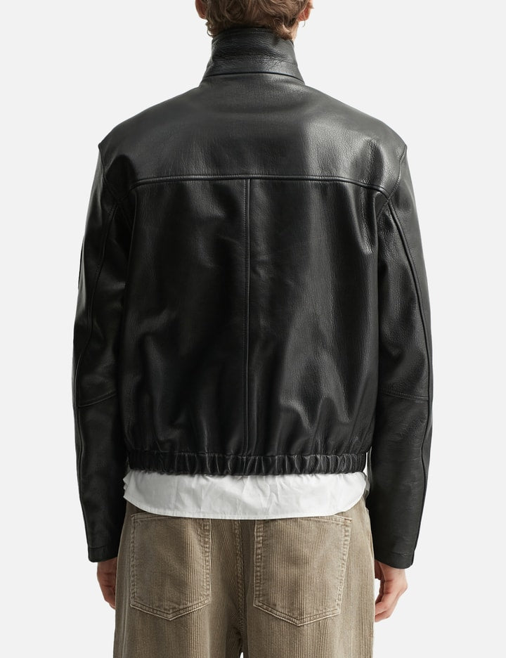 Goat Skin Pilot Leather Jumper