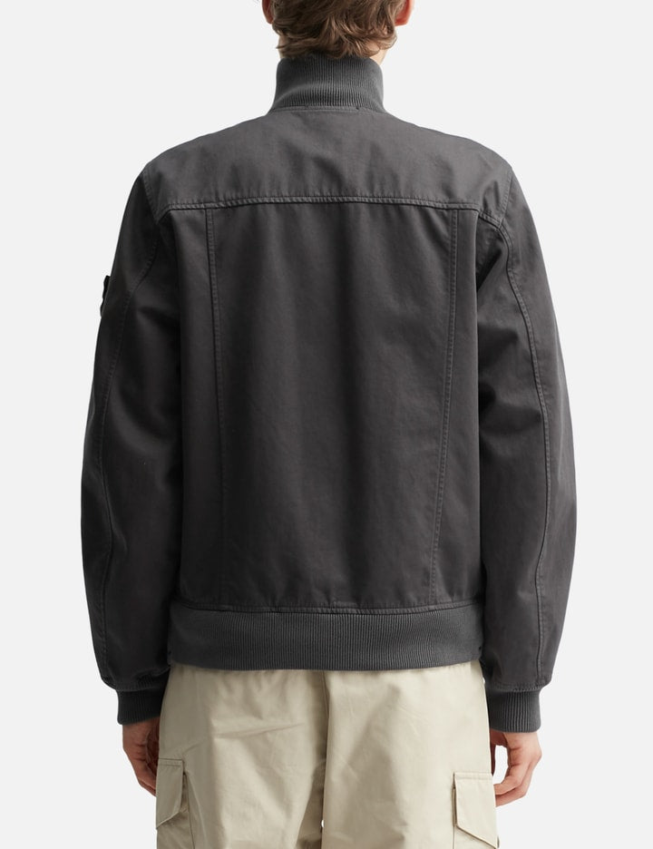 Satin Cotton Bomber Jacket