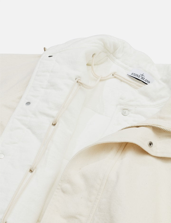 Natural Cotton Gabardine_stone Island Raw Beauty Short Parka
