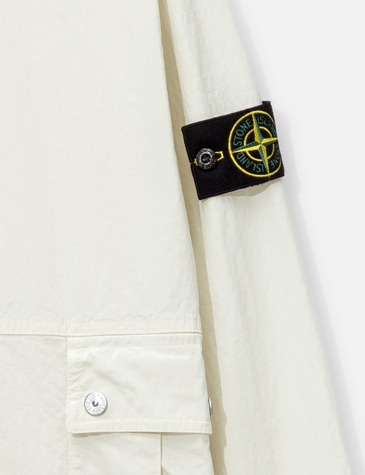 Stretch Ripstop Cotton Overshirt