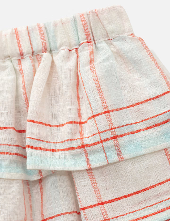 Jardin Checks Shorts