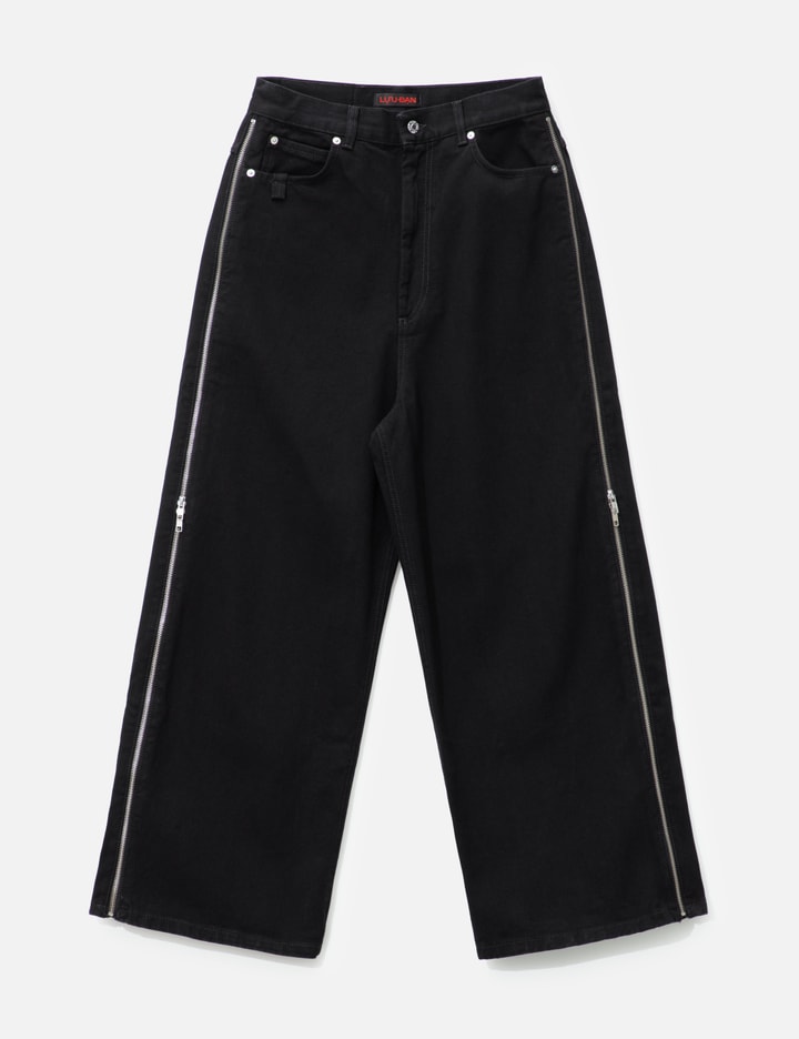 Zip Up Jeans