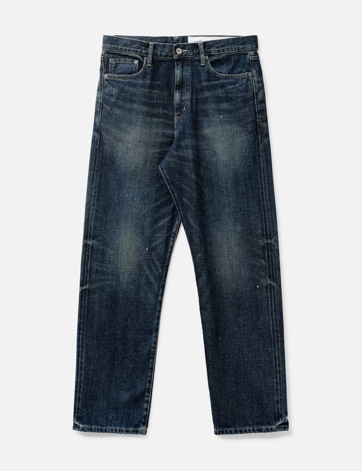 Washed Denim DP Basic Pants