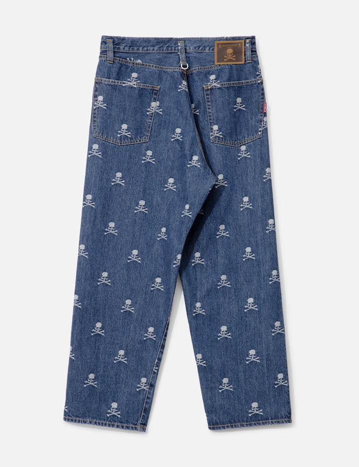 Monogram Wide Denim Pants