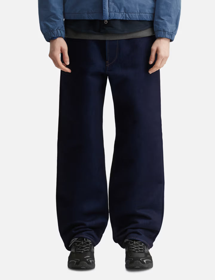 Indigo Denim-Rinsed Jeans