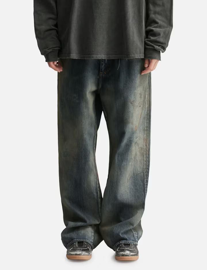Aging Middle Straight 5P Denim Pants