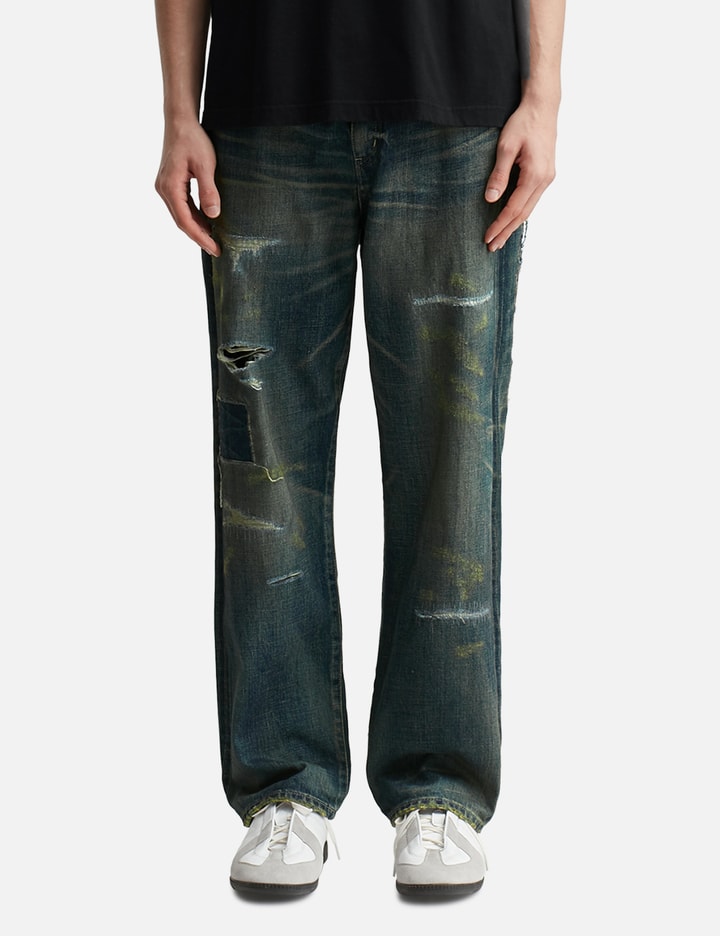 SAVAGE DENIM DP BASIC PANTS