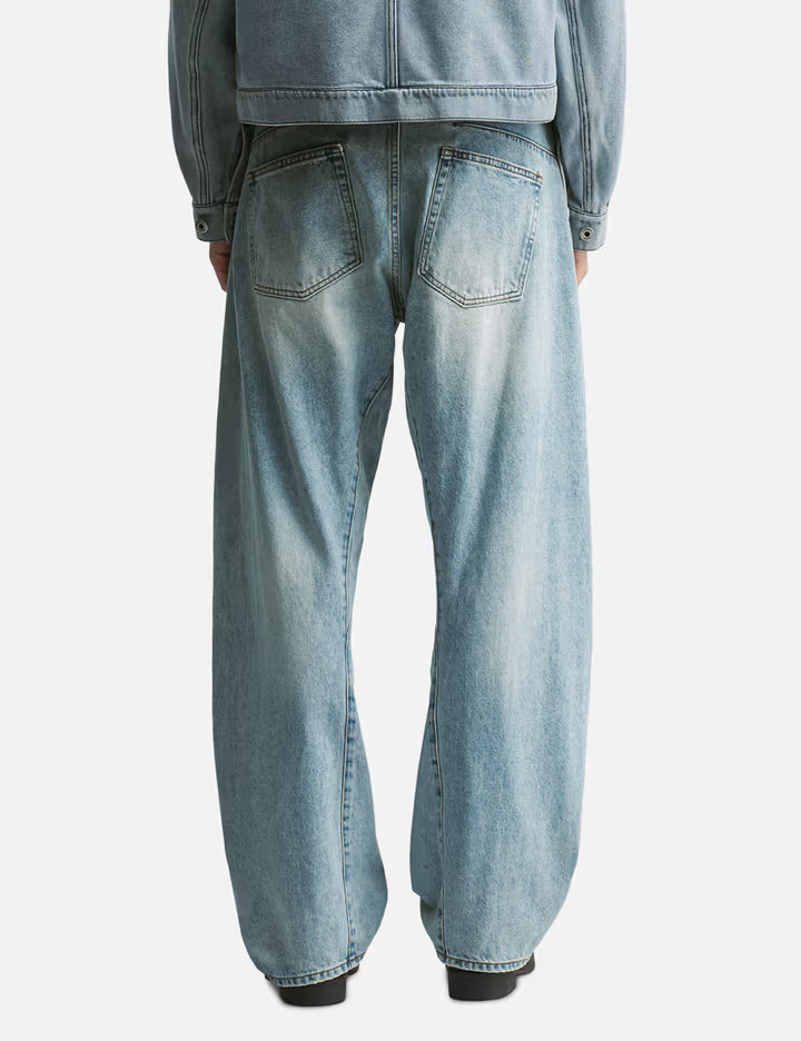 Washed Engineer Jeans V2