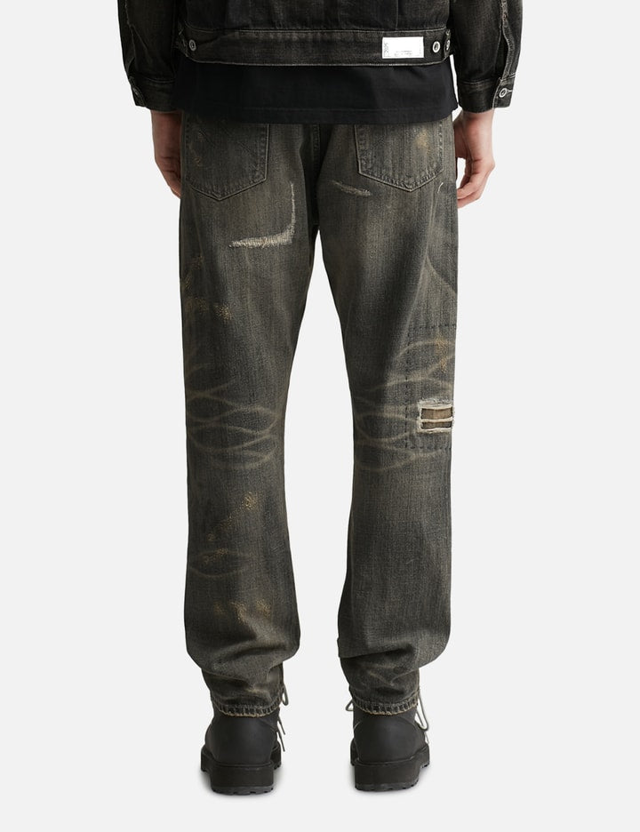 SAVAGE DENIM DP MID PANTS