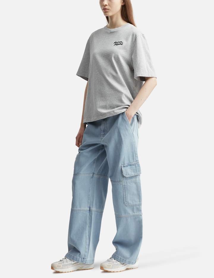 Belted Utility Denim Pants