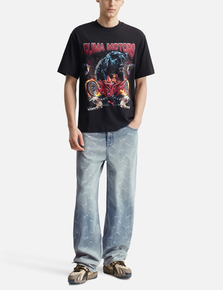 PUMA x A$AP ROCKY Laser Monogram Denim Pants