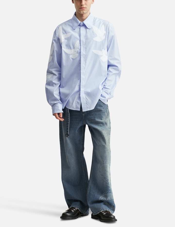 3.PARADIS x Bruce Lee: Laser Print Jeans