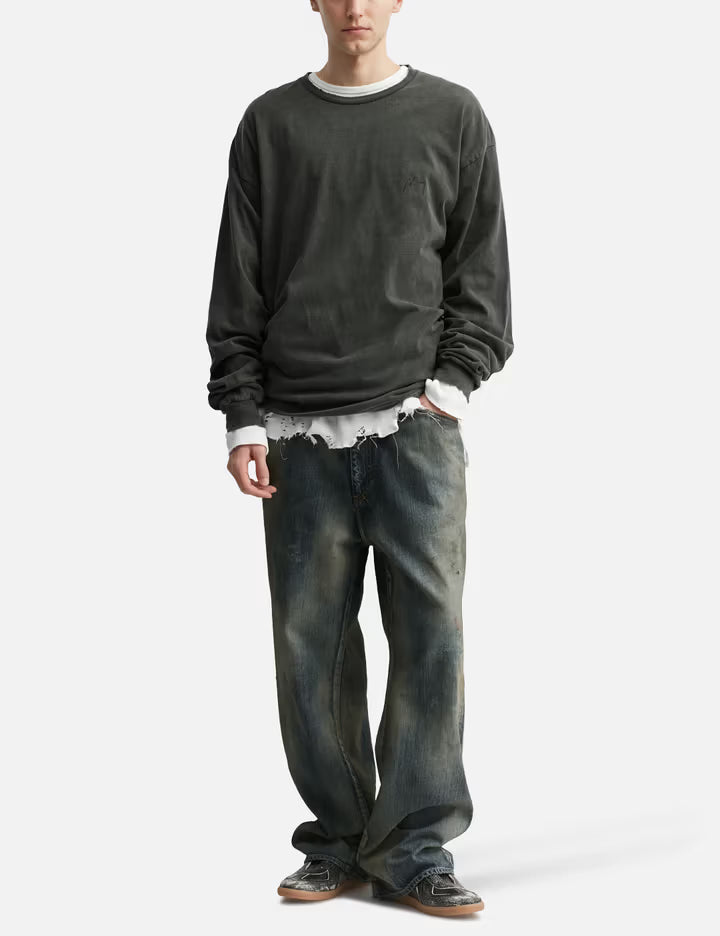 Aging Middle Straight 5P Denim Pants