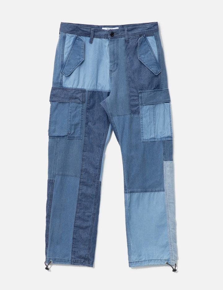 Patchwork Cargo Pants 3YR Wash