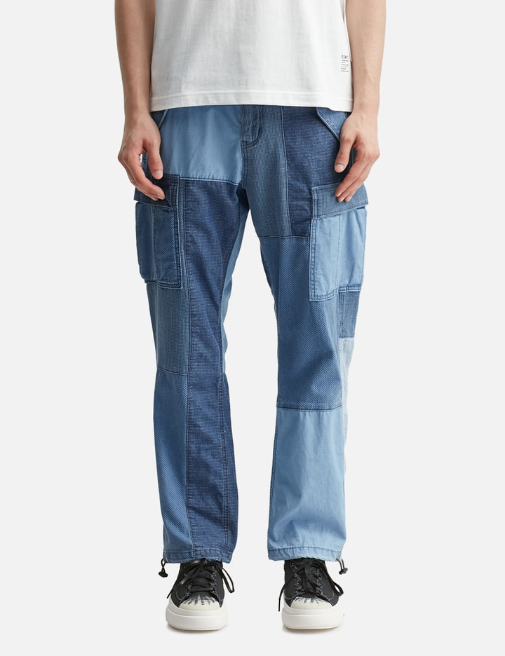 Patchwork Cargo Pants 3YR Wash