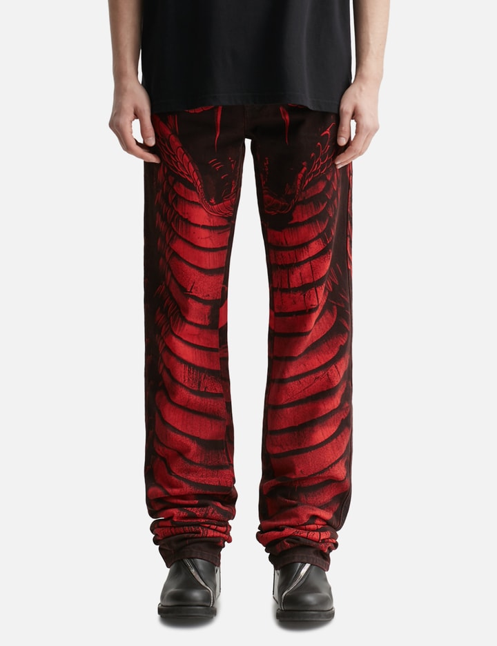 Stacked Straight Leg Jeans