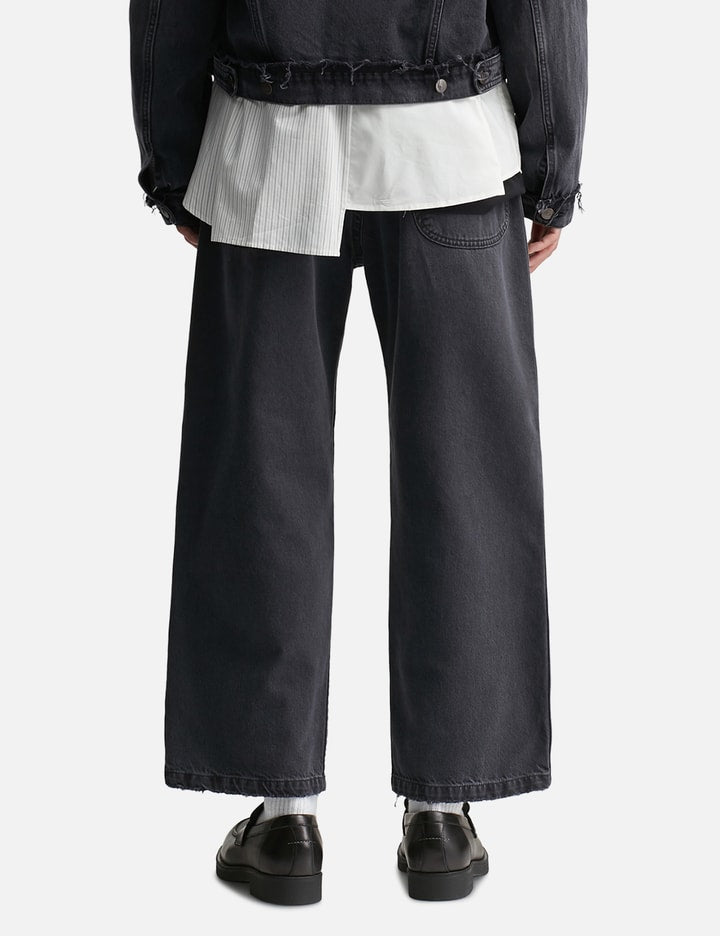 Straight-leg Cropped Jeans