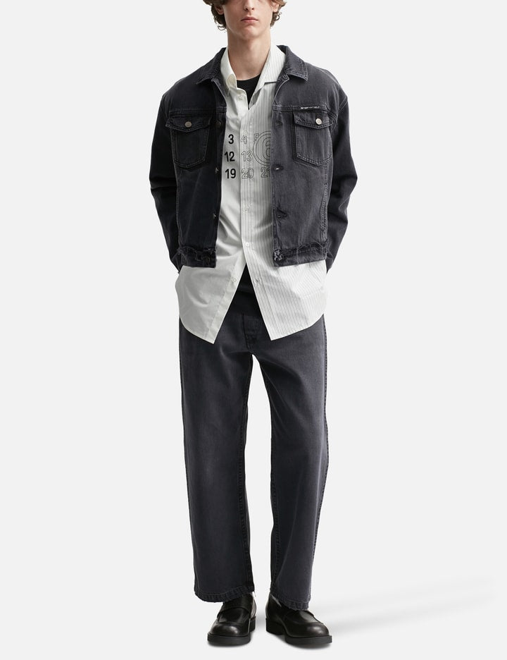 Straight-leg Cropped Jeans