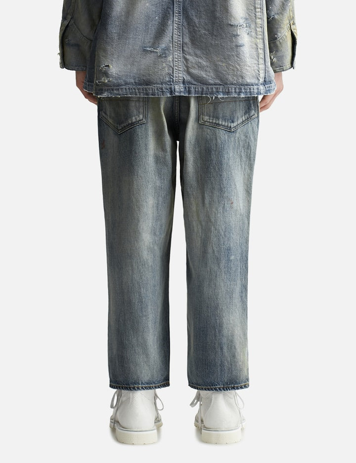 REMAKE SELVEDGE TAPERED 5P DENIM PANTS
