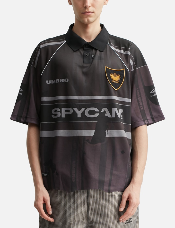 Umbro x Slam Jam Distressed Spycam Polo