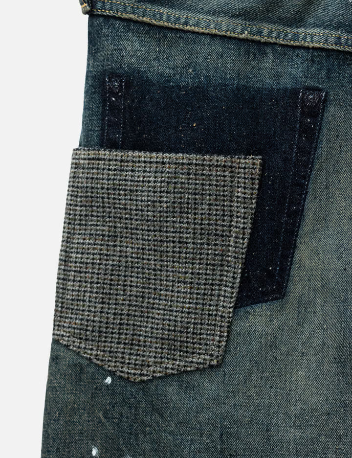 Junya Watanabe Man X New Manual Customize Denim Pants