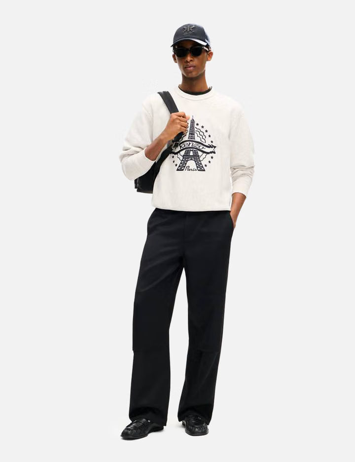 'KENZO Eiffel Tower Design' Sweatshirt