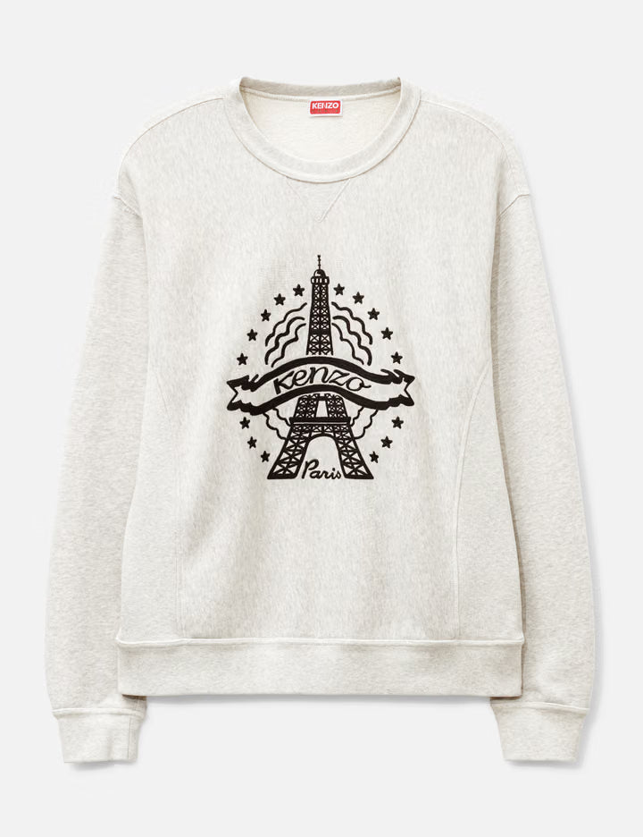 'KENZO Eiffel Tower Design' Sweatshirt