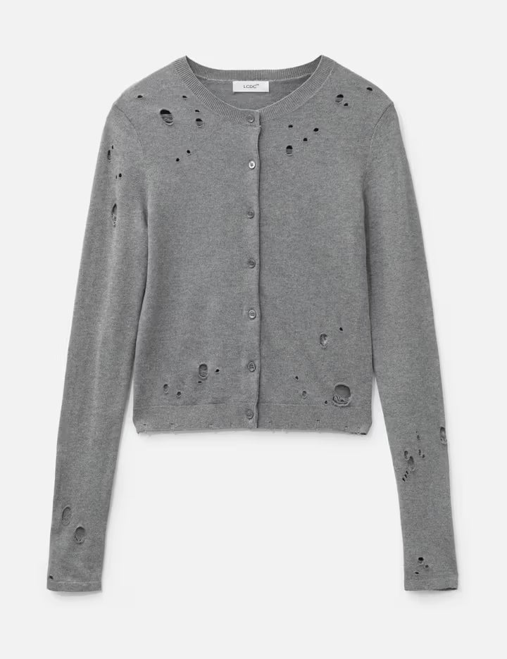 Distressed Cardigan