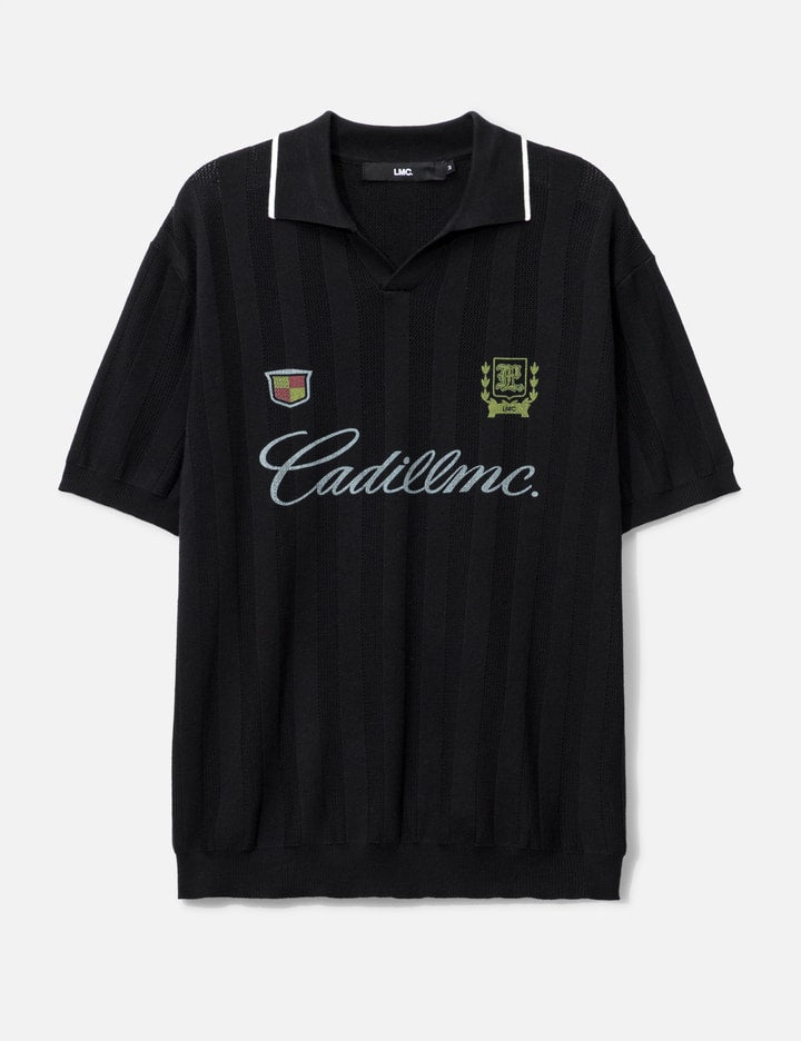 Mesh Knit Polo Shirt