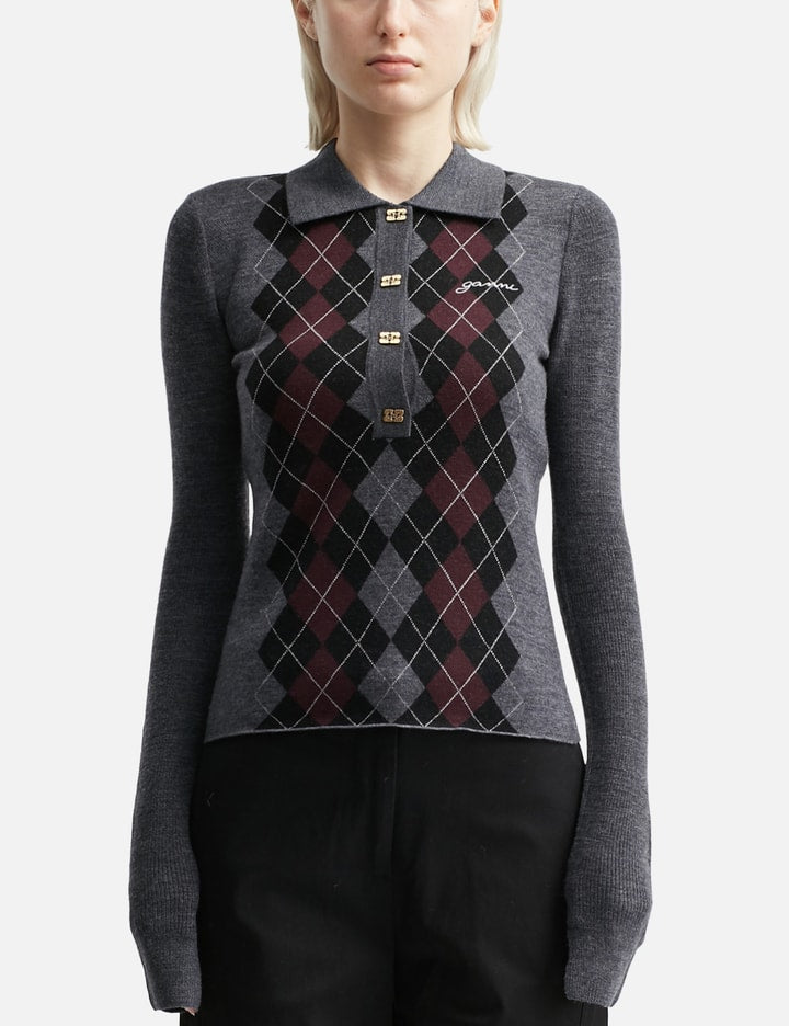 Knitted Polo Shirt