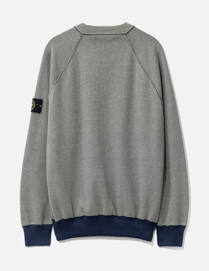 Bi-Color Knit Sweater
