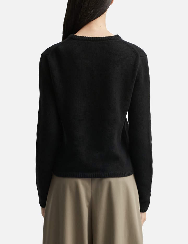 Embroidered Logo Wool & Cashmere Sweater