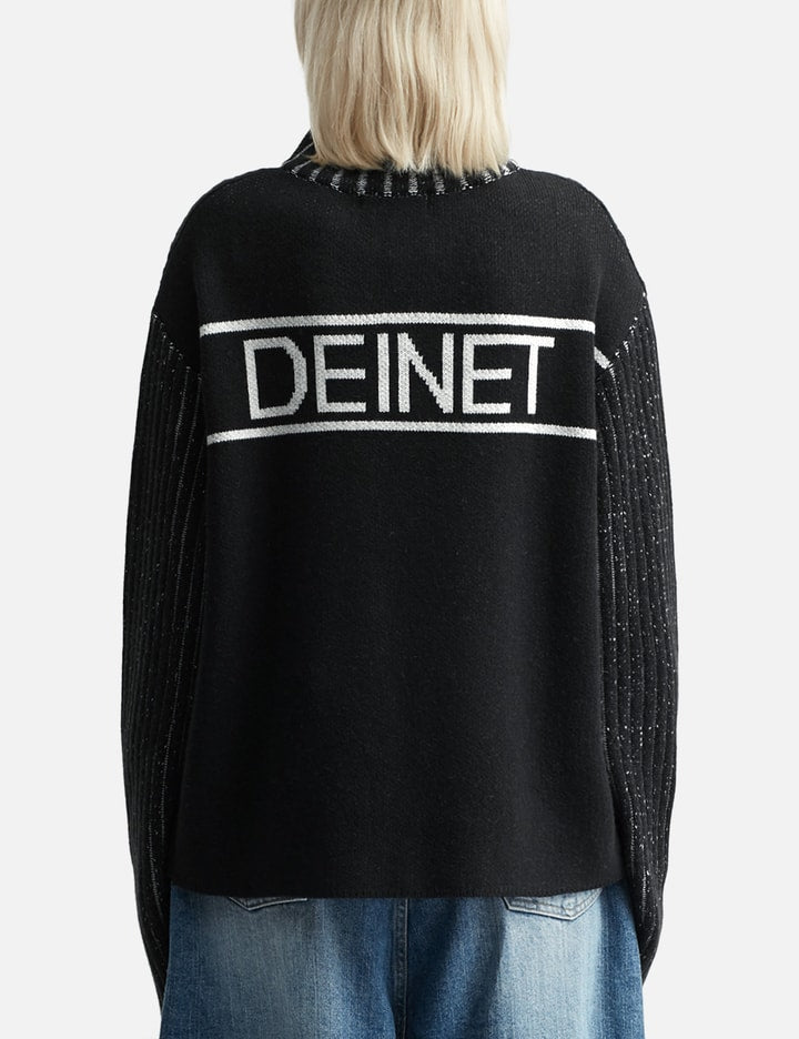 Merino Wool Knit Half Zip-Up