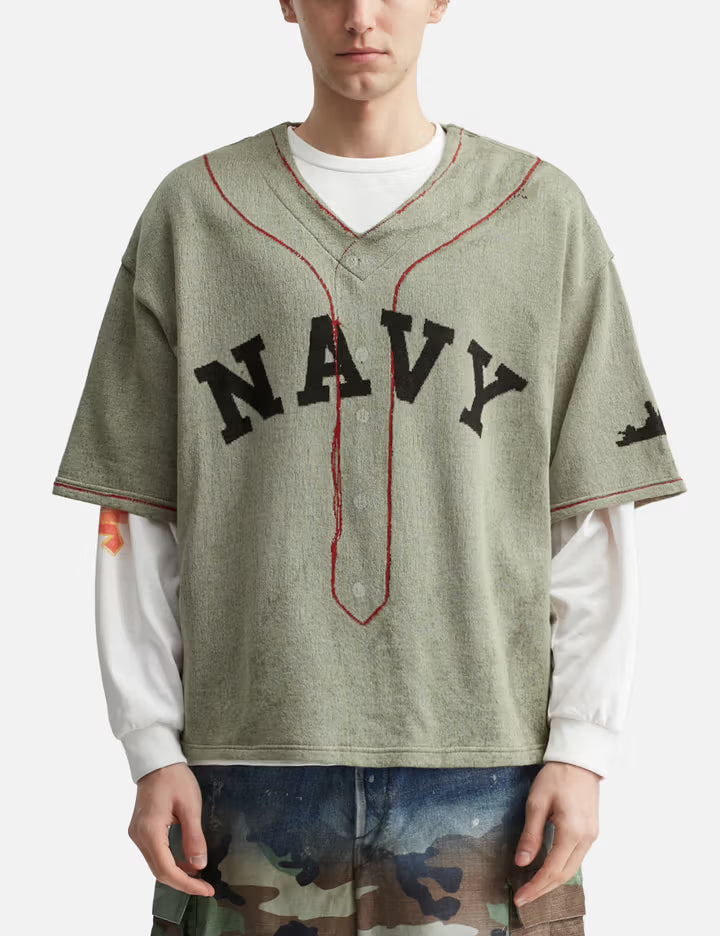 Knit Baseball T-Shirt