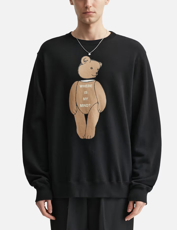 UC1F4891-2 "Where Is My Mind" Bear Sweatshirt