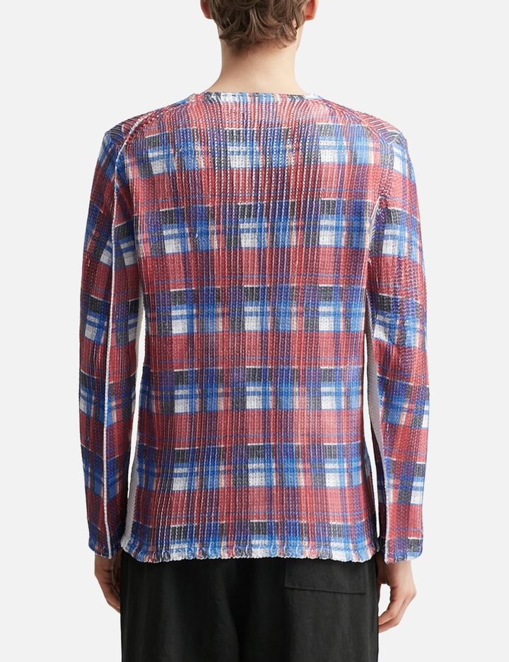 Press Printed Tartan Sweater
