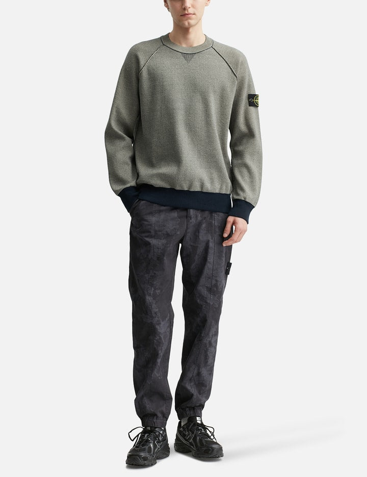 Bi-Color Knit Sweater