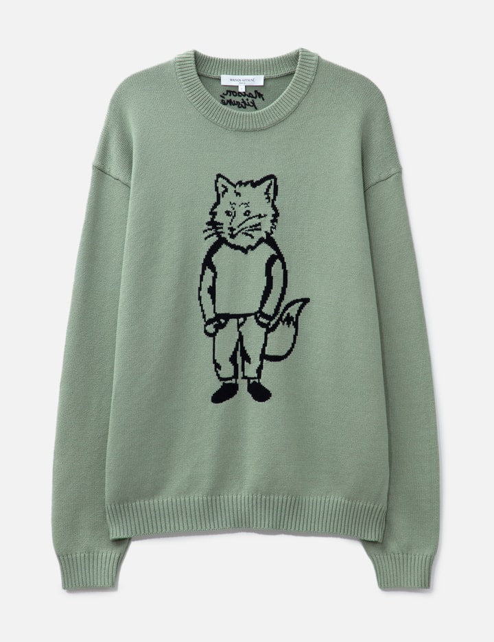 Dressed Fox Intarsia Jumper
