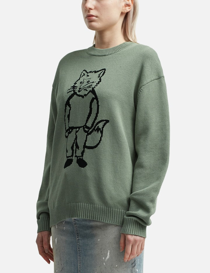 Dressed Fox Intarsia Jumper